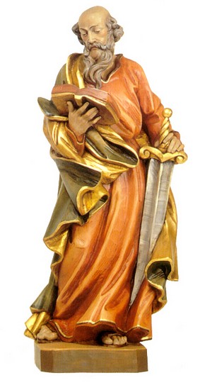 statua in legno san paolo